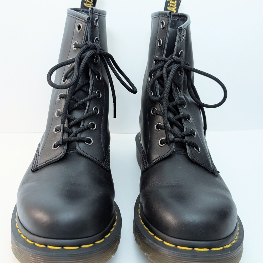 Dr. Martens 1460 Black Leather Lace-Up Boots